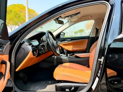 2023 BMW 5-Series 520i 2.0 Litres 4 Cylinders Petrol Engine Black Yellow Hatchback GCC Specs