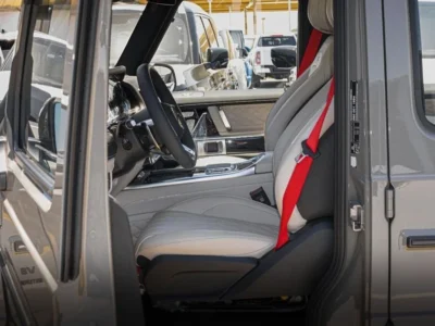 2026 Mercedes-Benz G 63 AMG Double Night Package 4.0L V8 Biturbo Nardo Grey White SUV