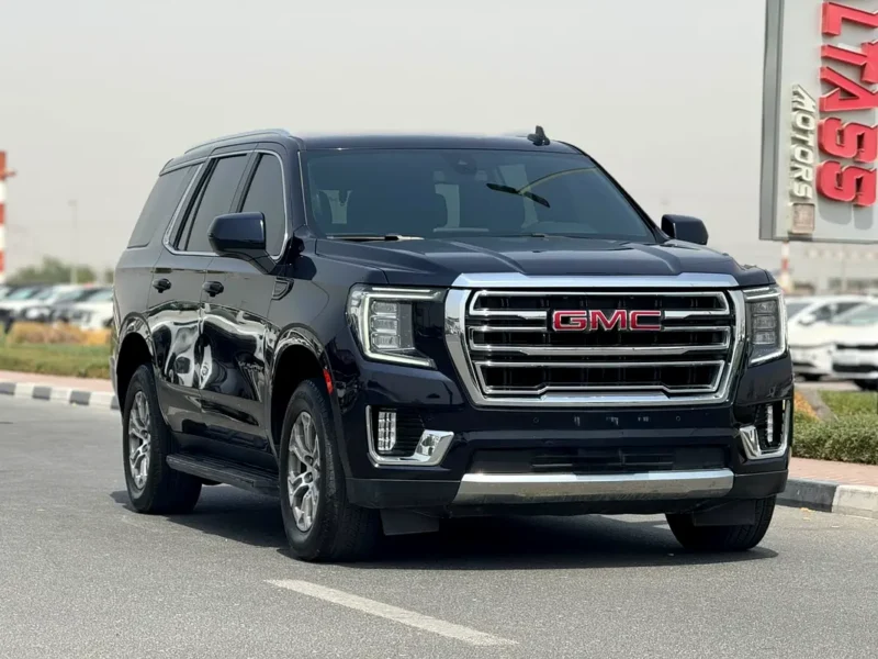 2022 GMC Yukon SLE 8 Cylinders Petrol Engine Black SUV American Specs Automatic Transmission