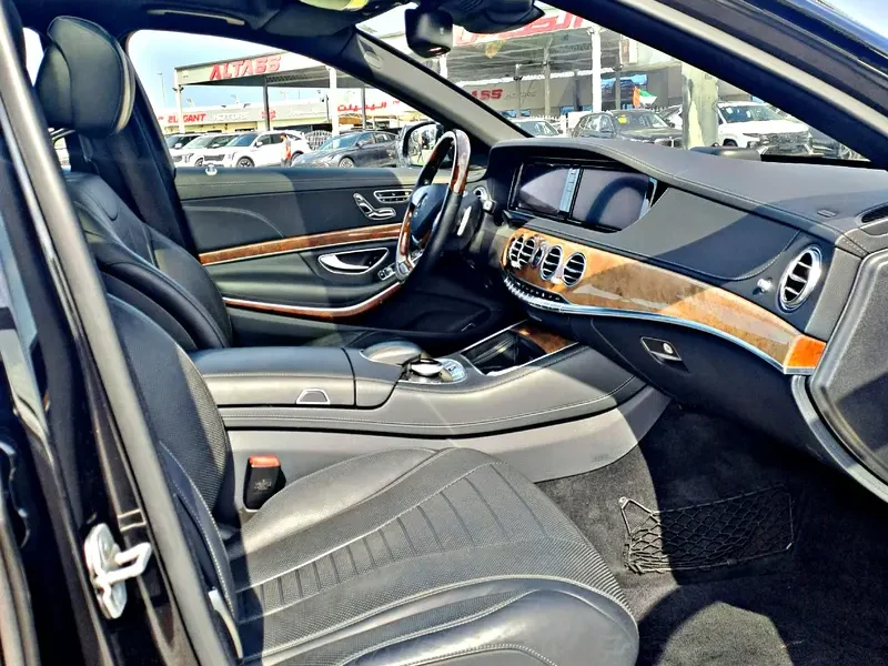 2014 Mercedes-Benz S-Class S 550 AMG 8 Cylinders Petrol Engine Black Sedan Japanese Specs