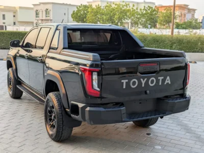 2021 Toyota Hilux Limited Facelifted 2027 Travo Edition 4 Cylinders Black Pickup Truck GCC
