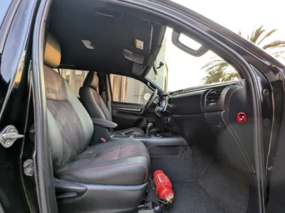 2021 Toyota Hilux Limited Facelifted 2027 Travo Edition 4 Cylinders Black Pickup Truck GCC