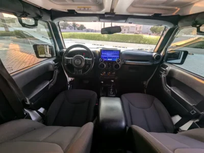 2017 Jeep Wrangler 6 Cylinders Petrol Engine White Black SUV American Spec Excellent Condition