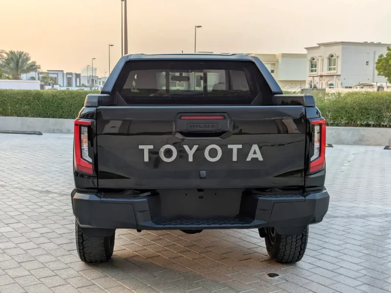 2021 Toyota Hilux Limited Facelifted 2027 Travo Edition 4 Cylinders Black Pickup Truck GCC