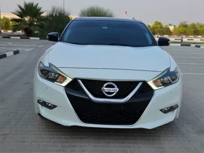 2018 Nissan Maxima SR 3.5L V6 Engine White Red Full Option TOP Premium Condition Sports Sedan