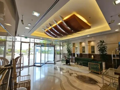 415 sqft Furnished Studio @4800 | 12 Chqs | near Miracle Gdn | Balcony I Car Park