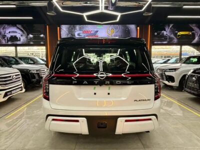 2026 Nissan Patrol LE PLATINUM CITY 3.5-liter twin-turbocharged V6 Engine White Red SUV GCC