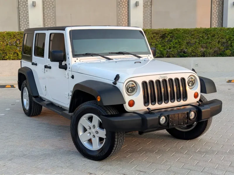 2017 Jeep Wrangler 6 Cylinders Petrol Engine White Black SUV American Spec Excellent Condition