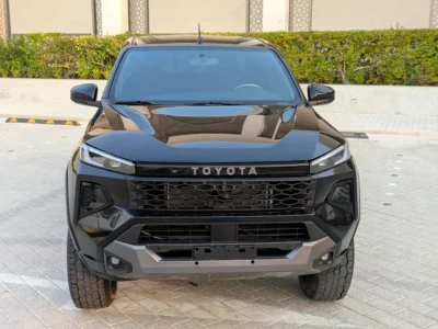 2021 Toyota Hilux Limited Facelifted 2027 Travo Edition 4 Cylinders Black Pickup Truck GCC