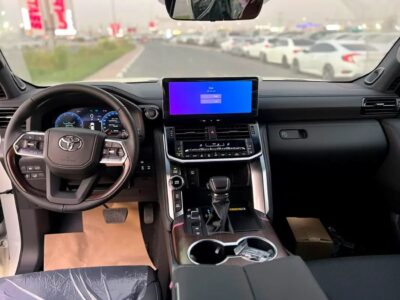 2026 Toyota Land Cruiser VX 3.5 Litres 6 Cylinders Petrol Engine White Black SUV GCC Specs