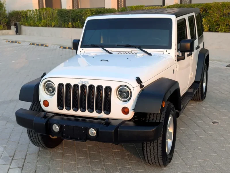 2017 Jeep Wrangler 6 Cylinders Petrol Engine White Black SUV American Spec Excellent Condition