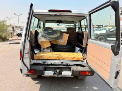 2026 Toyota Land Cruiser 70 Series LC 71 VXR 4.0L V6 Petrol Engine Silver Beige SUV Manual GCC
