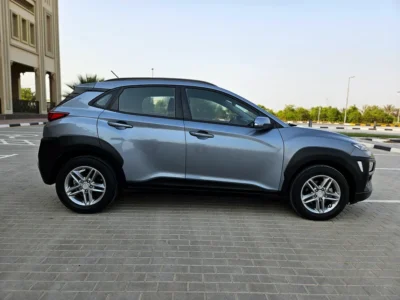 2019 Hyundai Kona SE 4 Cylinders Petrol Engine Blue Grey SUV GCC Specs Premium Condition