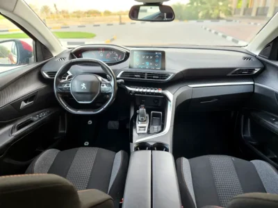 2021 Peugeot 3008 Active Plus 4 Cylinders Engine Red Grey SUV GCC Specs Premium Condition