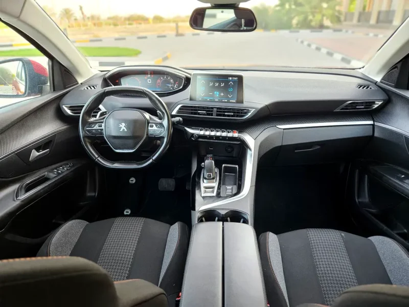2021 Peugeot 3008 Active Plus 4 Cylinders Engine Red Grey SUV GCC Specs Premium Condition