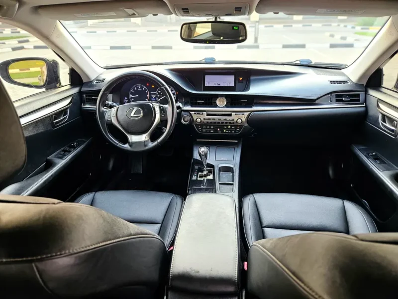 2013 Lexus ES-Series ES 350 3.5 Litres V6 Petrol Engine Black Sedan American Specs Clean Car