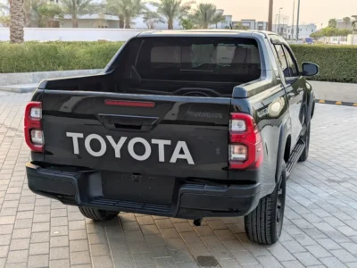 2020 Toyota Hilux Adventure Facelifted 2025 6 Cylinders Petrol Engine Black Red SUV GCC
