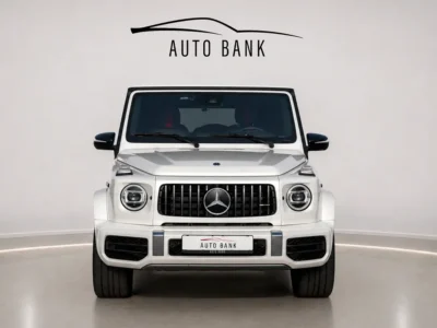2020 Mercedes-Benz G-Class G 63 AMG 4.0 Litres V8 Biturbo Petrol Engine White Red SUV