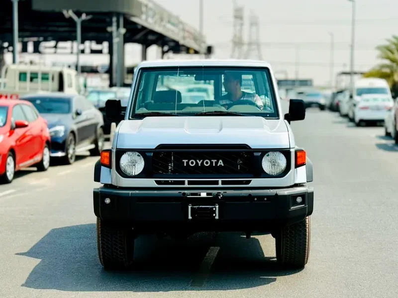 2026 Toyota Land Cruiser 70 Series LC 71 VXR 4.0L V6 Petrol Engine Silver Beige SUV Manual GCC