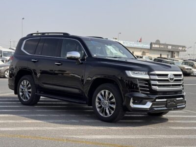2027 Toyota Land Cruiser ZX 3.5L Twin-Turbocharged V6 Petrol Engine Black SUV GCC Specs RHD