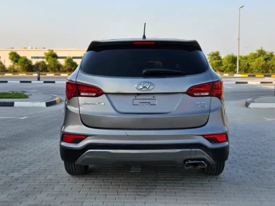 2018 Hyundai Santa Fe Comfort 4 Cylinders Petrol Engine Grey SUV Clean Inside Out US Specs