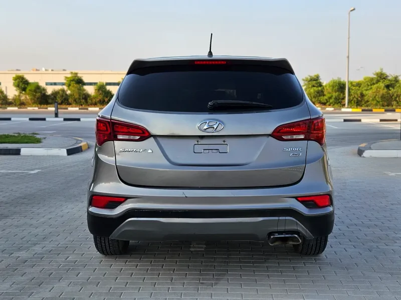 2018 Hyundai Santa Fe Comfort 4 Cylinders Petrol Engine Grey SUV Clean Inside Out US Specs