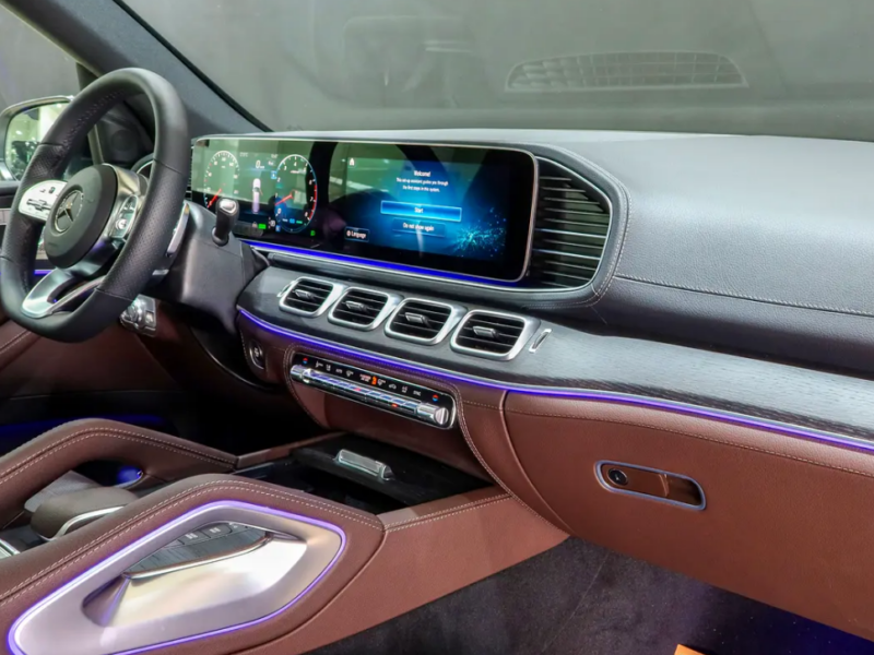 2023 Mercedes-Benz GLS 450 4MATIC 3.0 Litres Inline-6 turbo Petrol Engine White Tan SUV GCC Specs