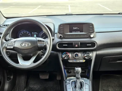 2019 Hyundai Kona SE 4 Cylinders Petrol Engine Blue Grey SUV GCC Specs Premium Condition