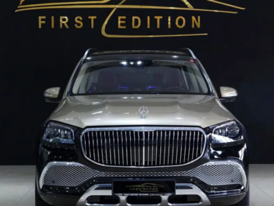 2023 Mercedes-Maybach GLS 600 4Matic 4.0L V8 Biturbo Black Red SUV GCC Specs Pristine Condition