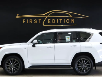 2023 Lexus LX-Series LX 600 F Sport 3.5 Litres V6 Twin-Turbo Petrol Engine White Red SUV GCCS Specs