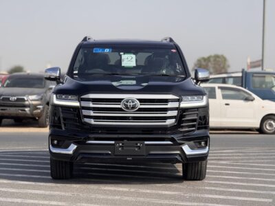 2027 Toyota Land Cruiser ZX 3.5L Twin-Turbocharged V6 Petrol Engine Black SUV GCC Specs RHD