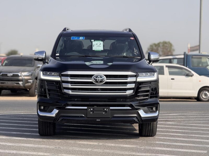2027 Toyota Land Cruiser ZX 3.5L Twin-Turbocharged V6 Petrol Engine Black SUV GCC Specs RHD