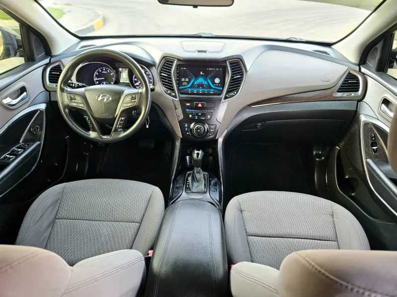 2018 Hyundai Santa Fe Comfort 4 Cylinders Petrol Engine Grey SUV Clean Inside Out US Specs