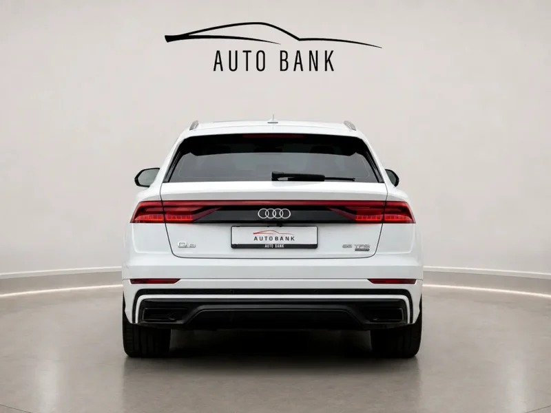 2023 Audi Q8 55 TFSI quattro S line V6 Petrol Engine White Black SUV GCC Specs Pristine Condition