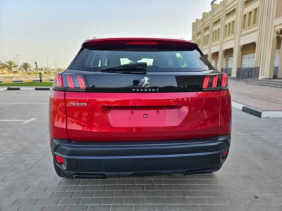 2021 Peugeot 3008 Active Plus 4 Cylinders Engine Red Grey SUV GCC Specs Premium Condition