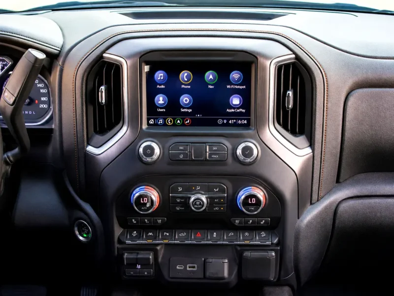 2021 GMC Sierra 1500 AT4 8 Cylinders Petrol Engine Grey Black Pickup Truck GCC Specs