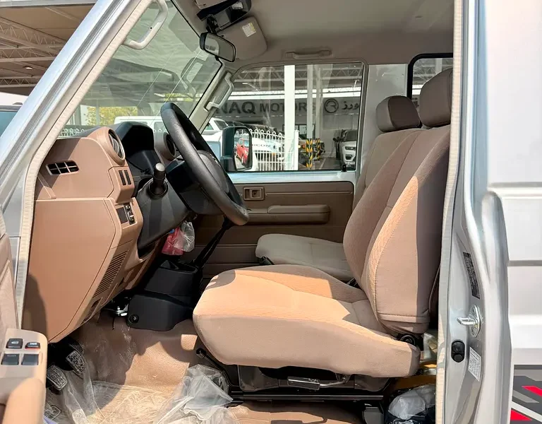 2026 Toyota Land Cruiser 70 Series LC 71 VXR 4.0L V6 Petrol Engine Silver Beige SUV Manual GCC