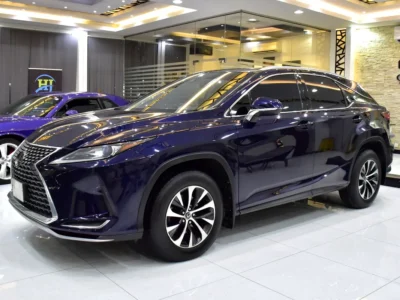 2020 Lexus RX-Series RX 350 Prestige 6 Cylinders Petrol Engine Blue Brown SUV Canadian Specs