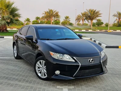 2013 Lexus ES-Series ES 350 3.5 Litres V6 Petrol Engine Black Sedan American Specs Clean Car