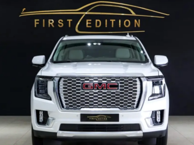 2023 GMC Yukon Denali 6.2 Litres V8 Petrol Engine White Beige SUV GCC Specs Automatic
