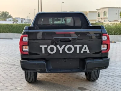 2020 Toyota Hilux Adventure Facelifted 2025 6 Cylinders Petrol Engine Black Red SUV GCC