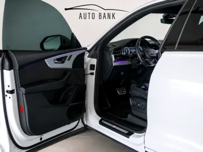 2023 Audi Q8 55 TFSI quattro S line V6 Petrol Engine White Black SUV GCC Specs Pristine Condition