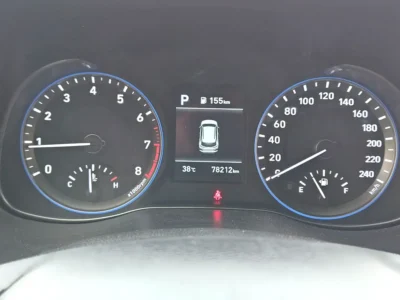 2019 Hyundai Kona SE 4 Cylinders Petrol Engine Blue Grey SUV GCC Specs Premium Condition
