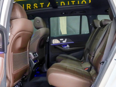 2023 Mercedes-Benz GLS 450 4MATIC 3.0 Litres Inline-6 turbo Petrol Engine White Tan SUV GCC Specs