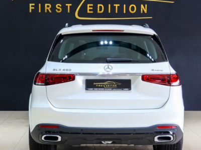 2023 Mercedes-Benz GLS 450 4MATIC 3.0 Litres Inline-6 turbo Petrol Engine White Tan SUV GCC Specs