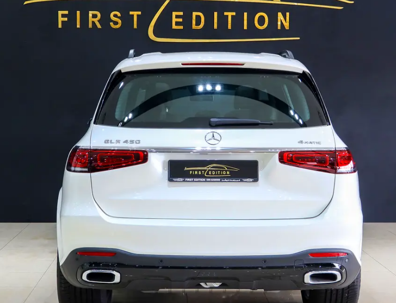 2023 Mercedes-Benz GLS 450 4MATIC 3.0 Litres Inline-6 turbo Petrol Engine White Tan SUV GCC Specs