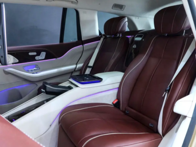2023 Mercedes-Maybach GLS 600 4Matic 4.0L V8 Biturbo Black Red SUV GCC Specs Pristine Condition