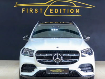 2023 Mercedes-Benz GLS 450 4MATIC 3.0 Litres Inline-6 turbo Petrol Engine White Tan SUV GCC Specs