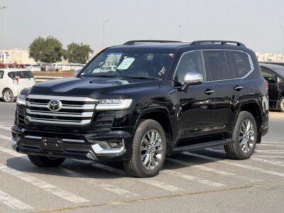 2027 Toyota Land Cruiser ZX 3.5L Twin-Turbocharged V6 Petrol Engine Black SUV GCC Specs RHD