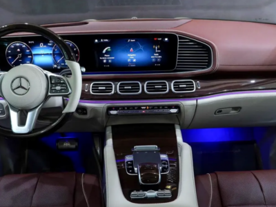 2023 Mercedes-Maybach GLS 600 4Matic 4.0L V8 Biturbo Black Red SUV GCC Specs Pristine Condition